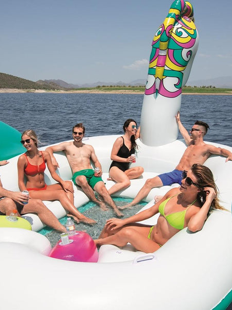 Flotador Gigante Unicornio 590X404Cm Bestway 8