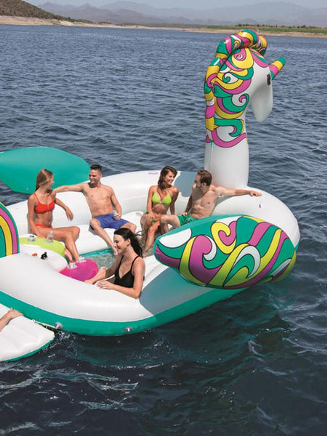 Flotador Gigante Unicornio 590X404Cm Bestway 9