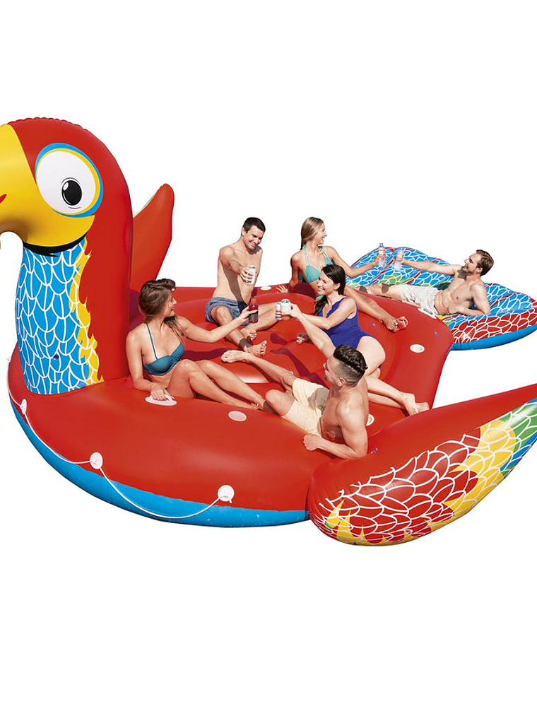 Flotador Gigante Guacamayo 500X327Cm Bestway 1