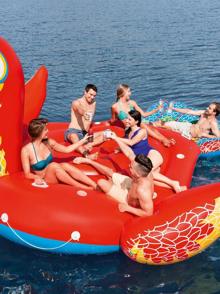 Flotador Gigante Guacamayo 500X327Cm Bestway 8