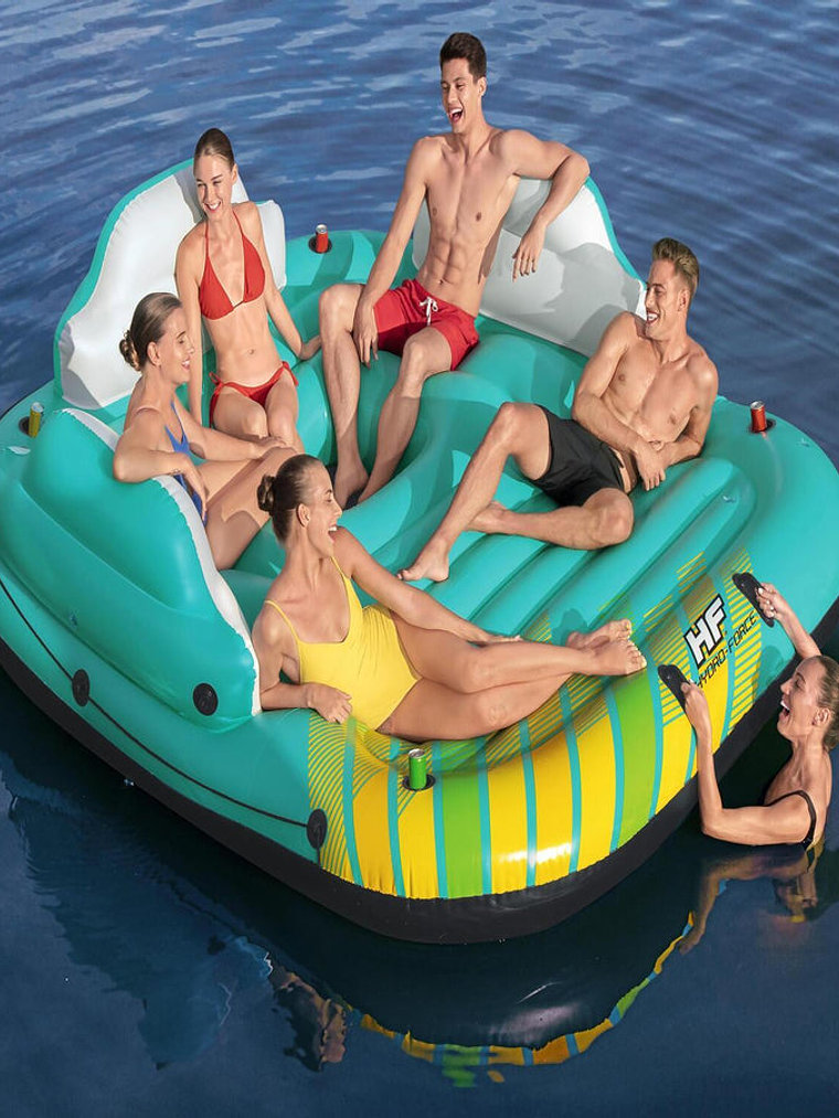 Flotador Isla Con Techo 5 Personas 2.91X.2.65M Bestway 8