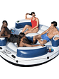 Flotador Isla con respaldo 4 personas 2.56mx2.56m Bestway - Miniatura 1