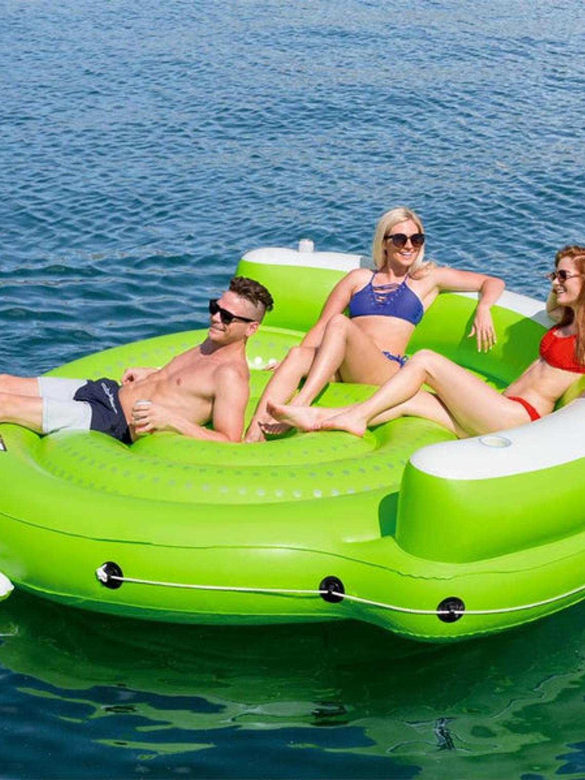 Flotador Isla Con Respaldo 5 Personas 2.75X2.55M Bestway 7