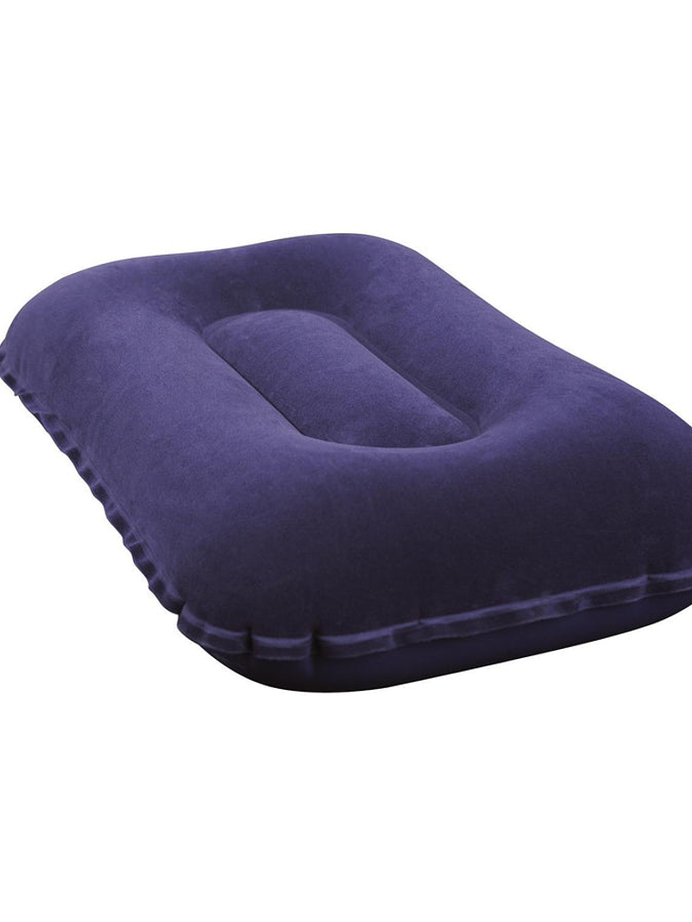Almohada Inflable Aterciopelada 42X26X10Cm Bestway 1