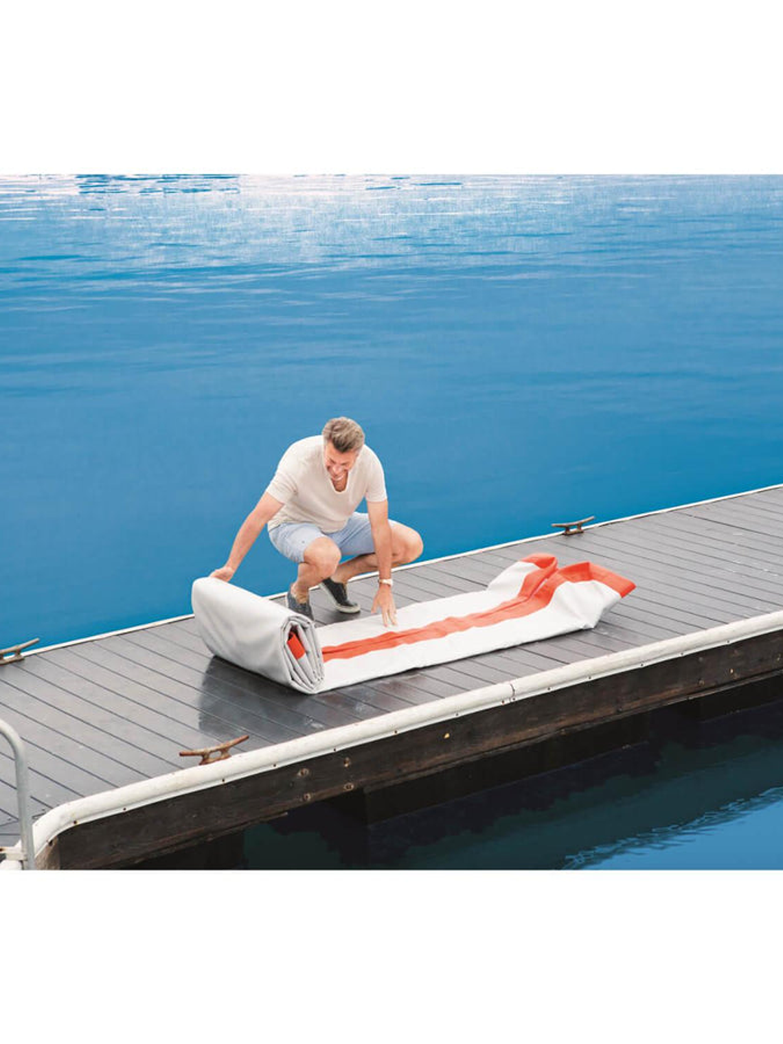Balsa Inflable Aquatier Sundeck 4.57MX1.52MX15Cm Bestway 9
