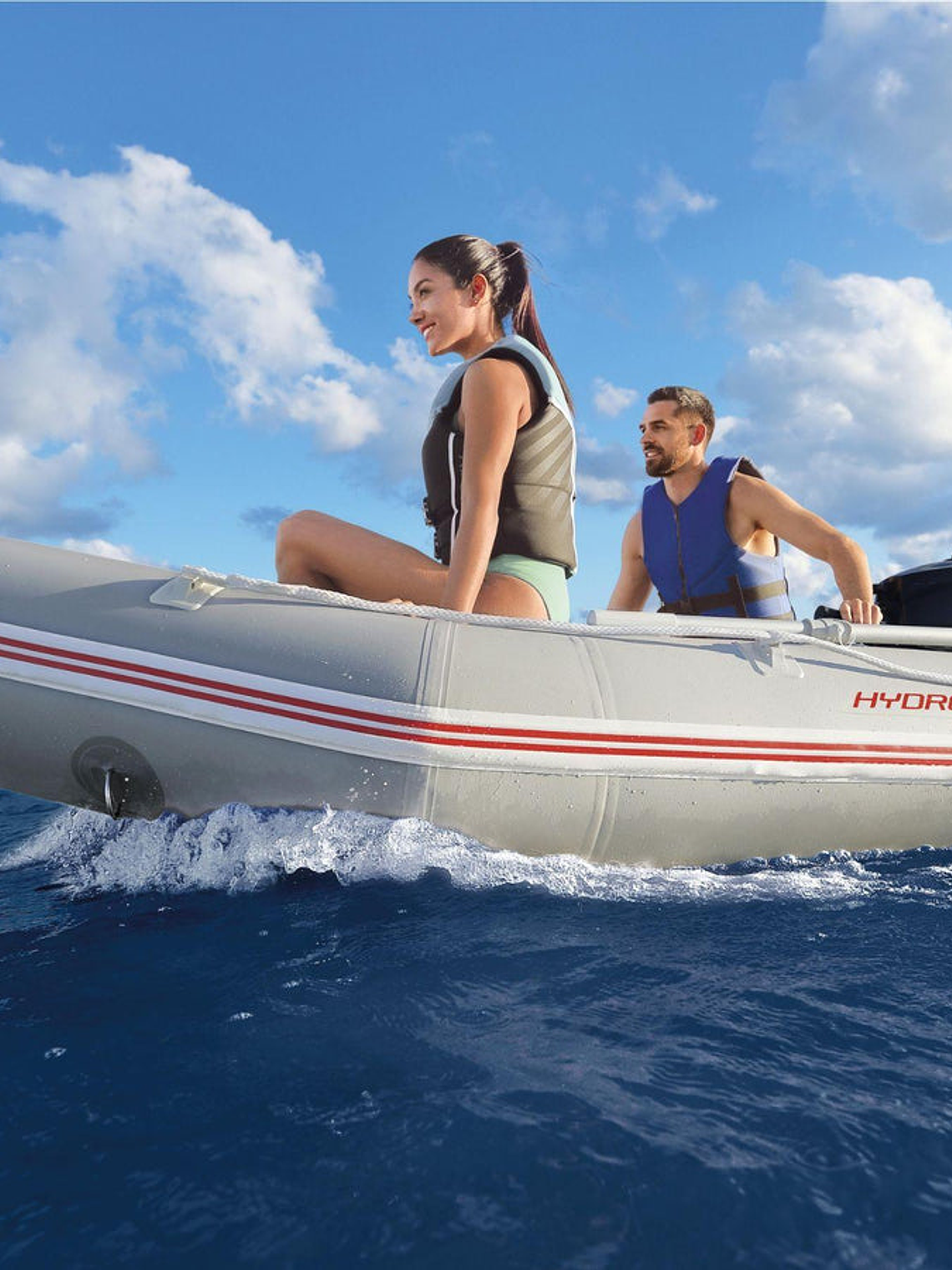 Bote Inflable Hydro-Force Caspian Pro 2.80MX1,52MX42CM Bestway 5