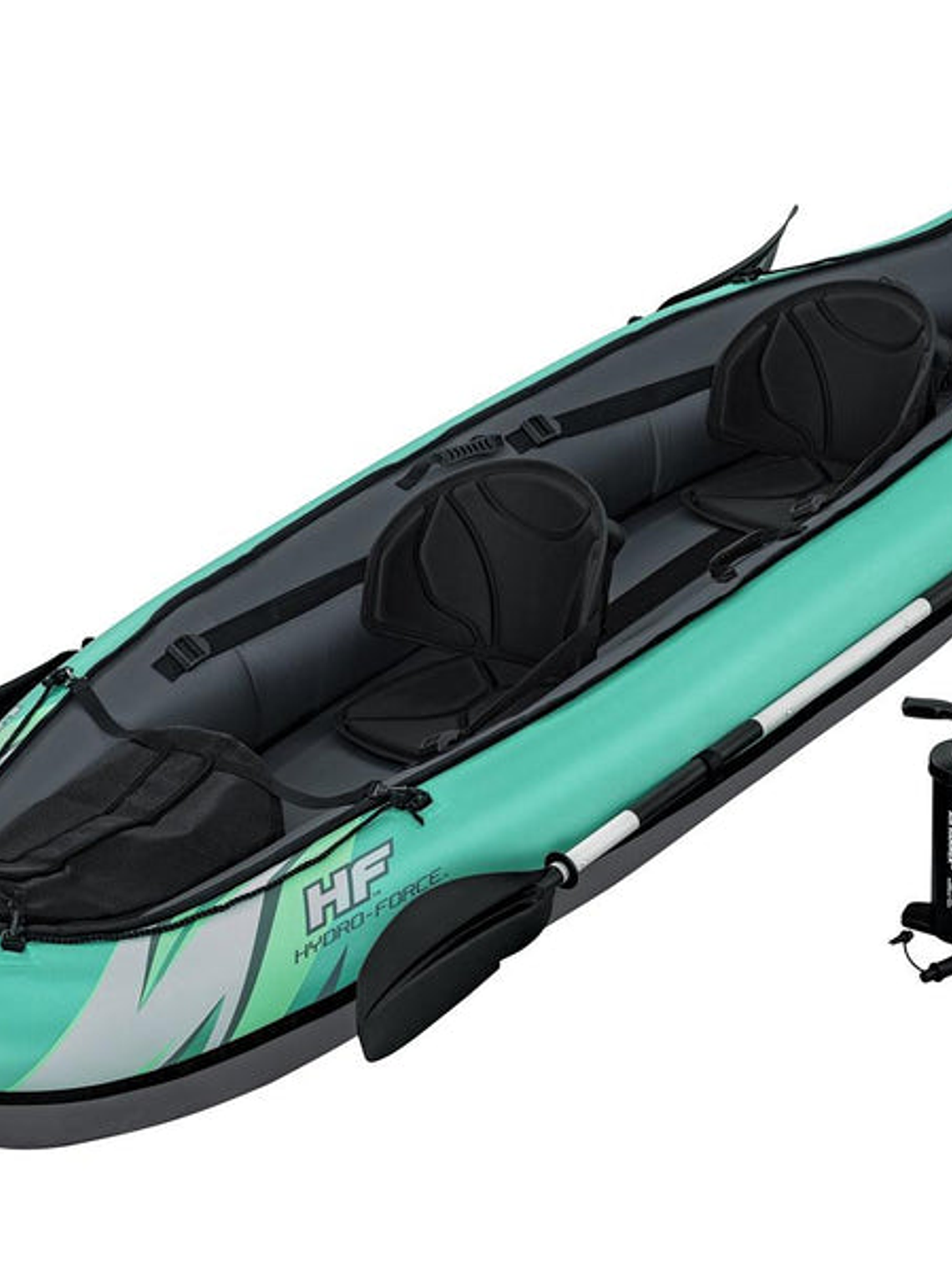 Kayak Inflable Doble Ventura 3.30MX86Cm Bestway 1