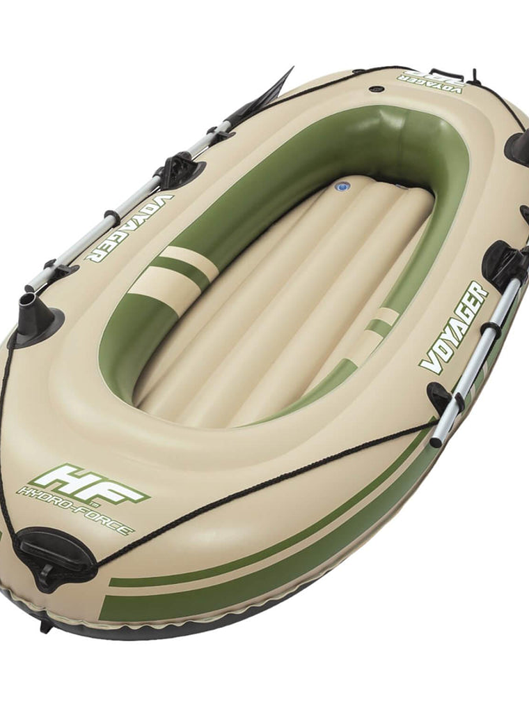 Bote Inflable Con Remos Voyager 300 2.43X1.02M Bestway 1