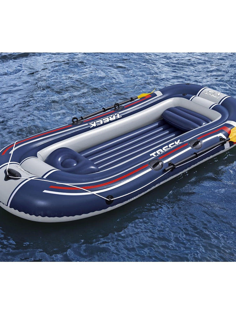 Bote Inflable Con Remos E Infl Treck X3 3.07MX1.26M Bestway 12