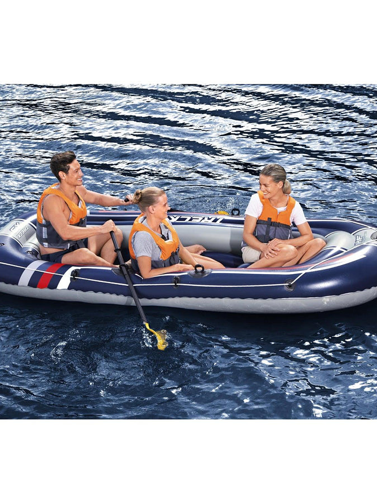Bote Inflable Con Remos E Infl Treck X3 3.07MX1.26M Bestway 14