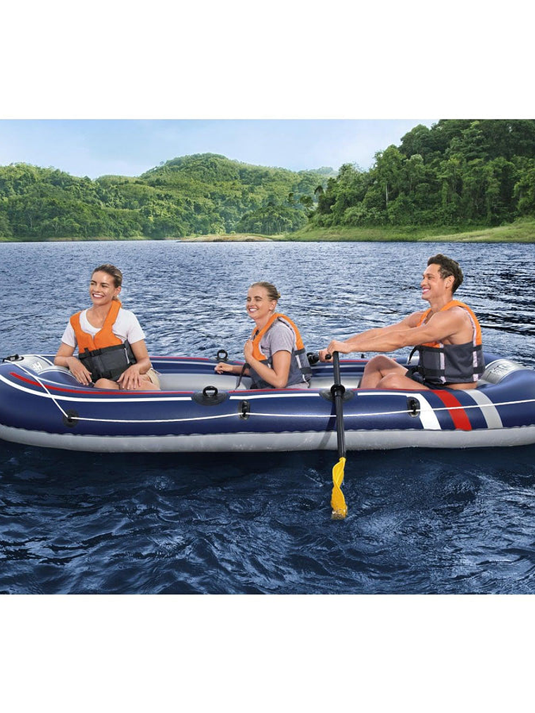 Bote Inflable Con Remos E Infl Treck X3 3.07MX1.26M Bestway 16