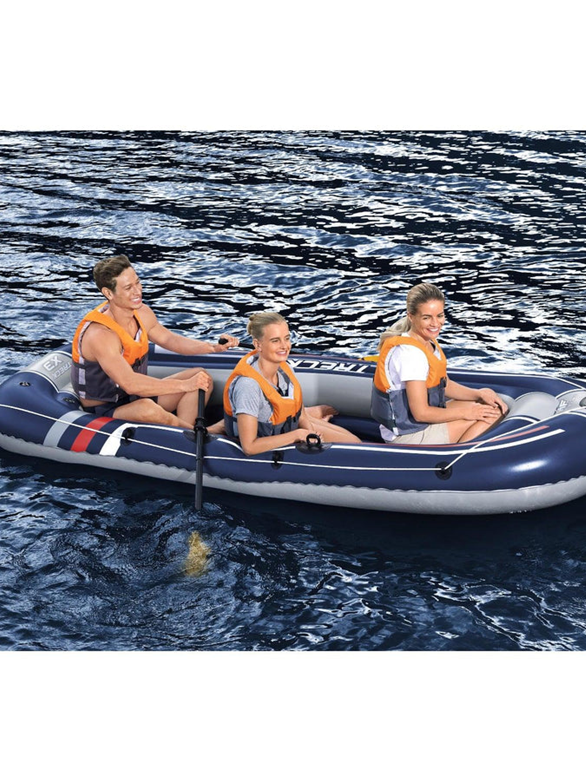 Bote Inflable Con Remos E Infl Treck X3 3.07MX1.26M Bestway 17
