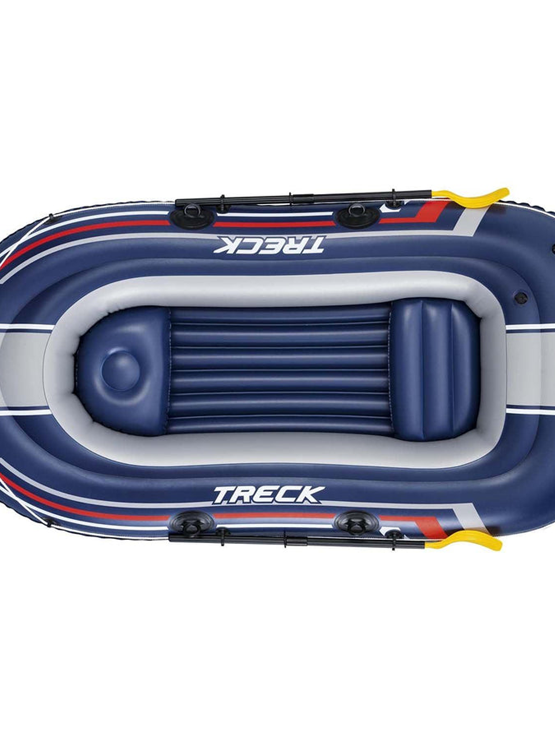 Bote Inflable Con Remos E Inflador Treck X2 2.55X1.27M Bestway 1