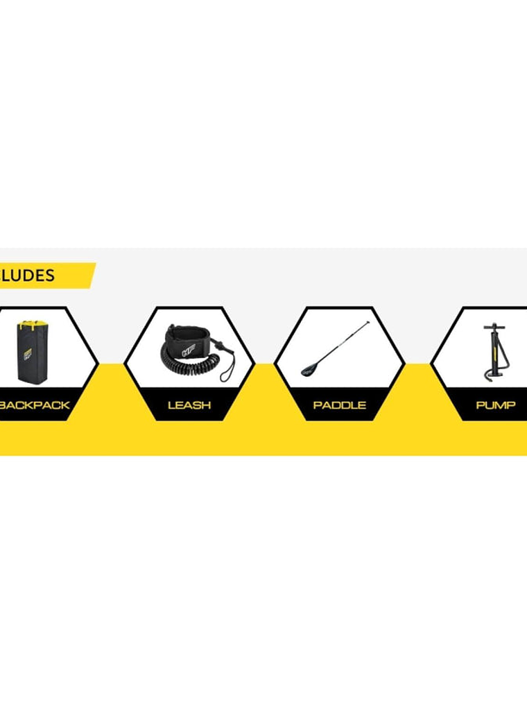 Stand Up Paddle Inflable Kahawai Set 310x86x15cm Bestway 7