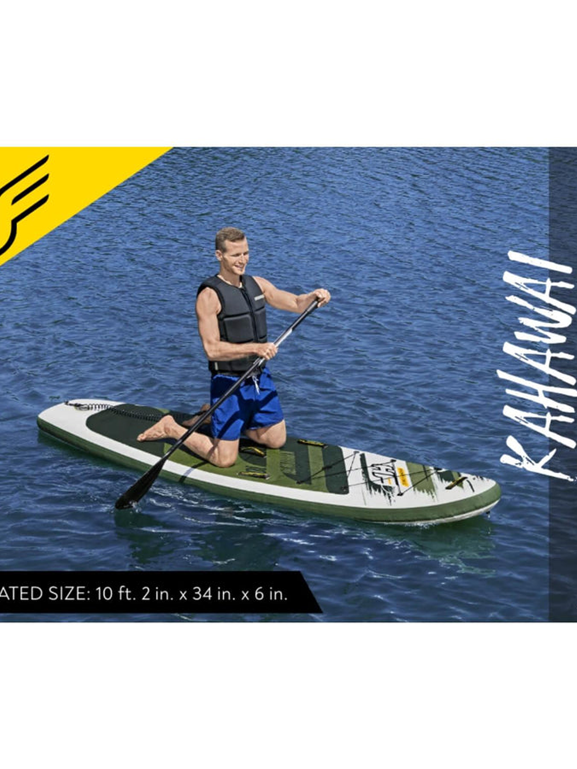 Stand Up Paddle Inflable Kahawai Set 310x86x15cm Bestway 17