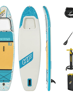 Stand Up Paddle Inflable Set con ventana 340x89x15cm Bestway