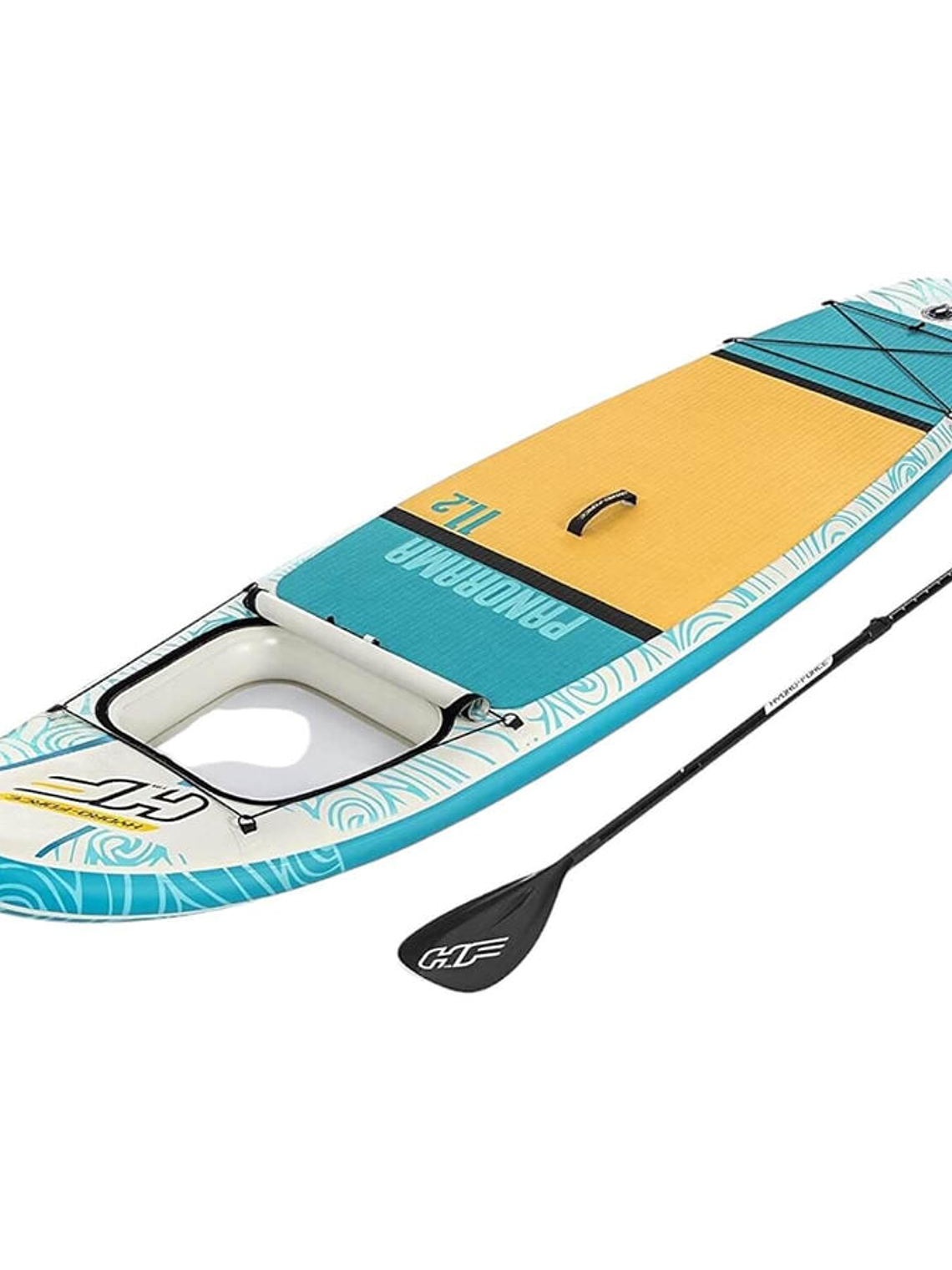 Stand Up Paddle Inflable Set con ventana 340x89x15cm Bestway 7