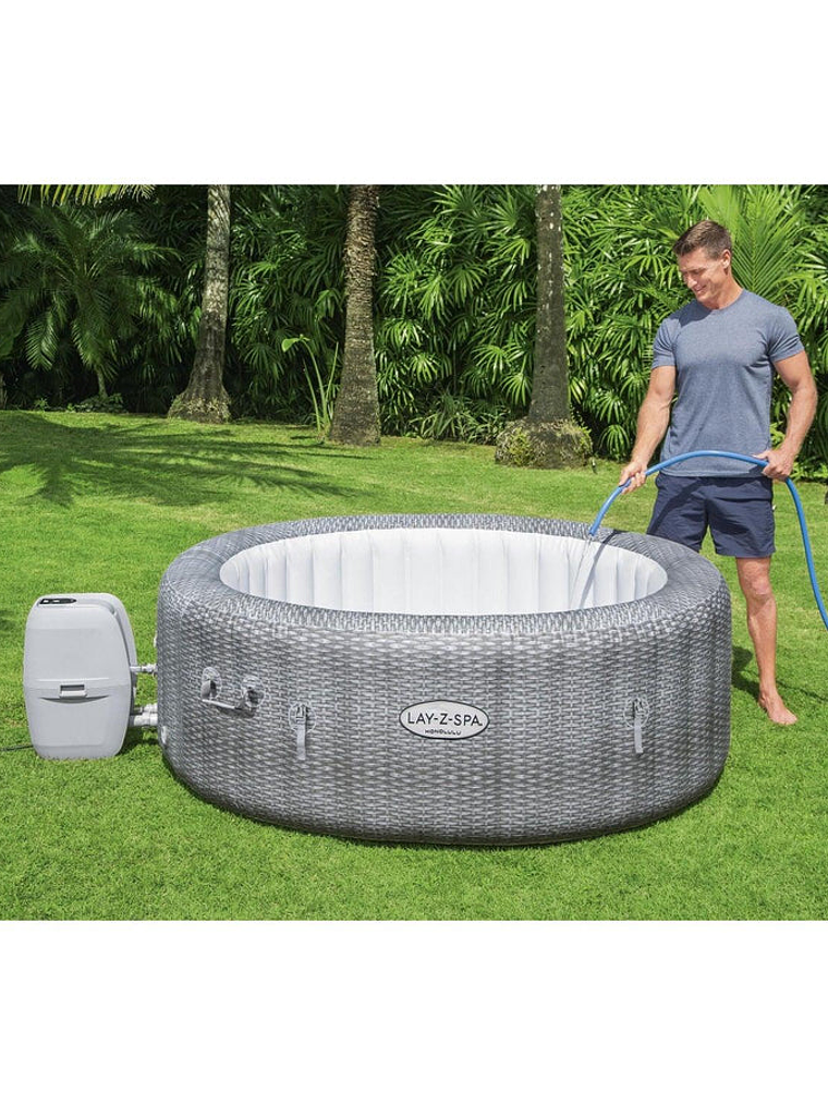 Hot Tub Spa Jacuzzi Inflable Honolulu 6 Personas Bestway 7