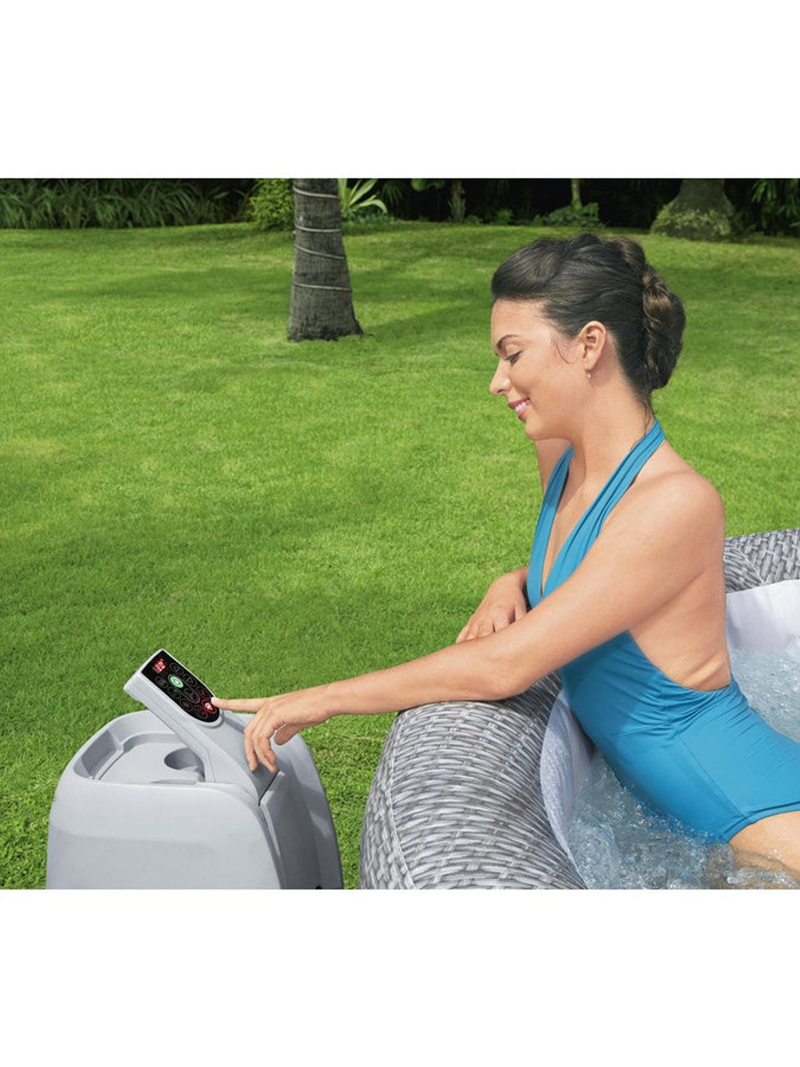 Hot Tub Spa Jacuzzi Inflable Honolulu 6 Personas Bestway 8