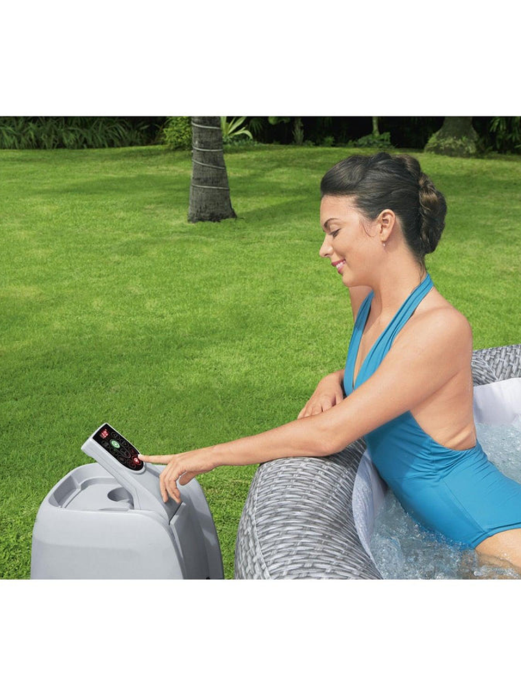 Hot Tub Spa Jacuzzi Inflable Honolulu 6 Personas Bestway 8