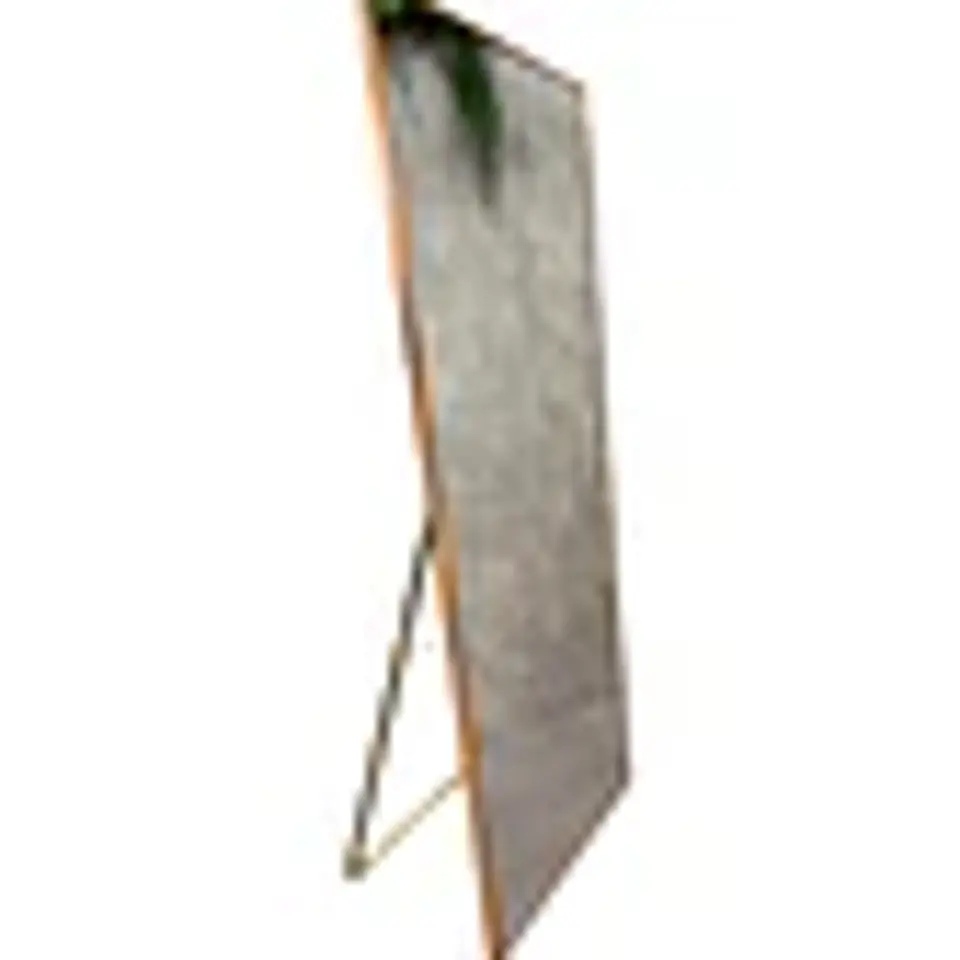 Espejo Cuerpo Entero De Pedestal Con Marco Dorado 70x150 Cm 2