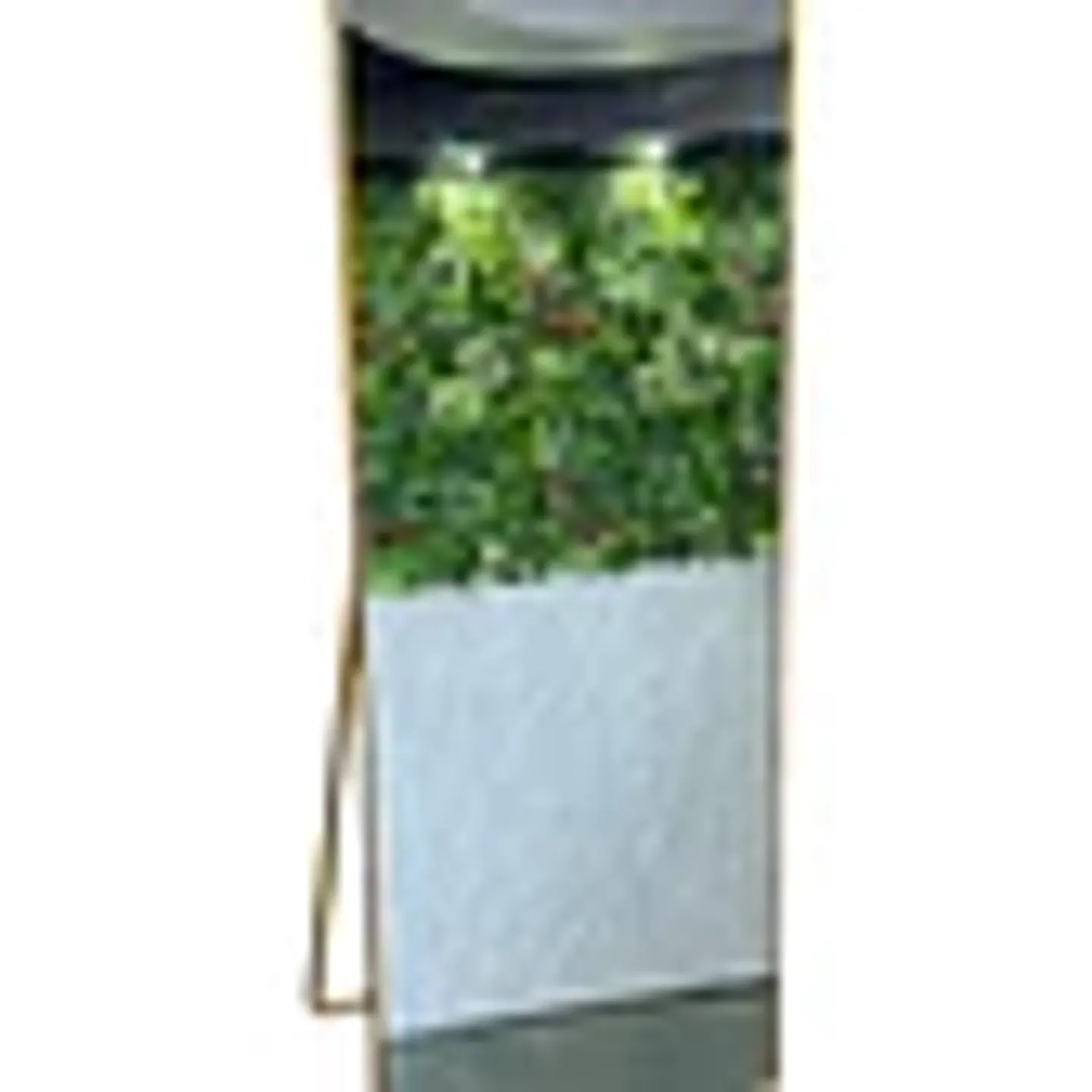 Espejo Cuerpo Entero De Pedestal Con Marco Dorado 70x150 Cm 4