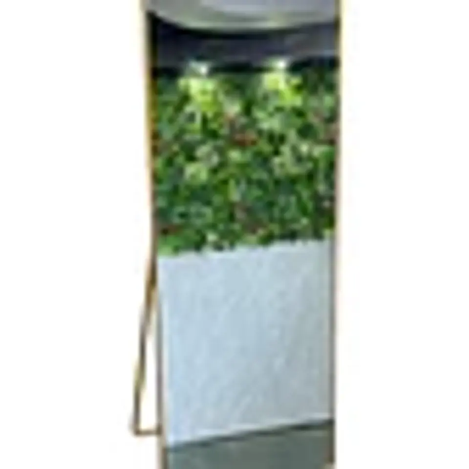 Espejo Cuerpo Entero De Pedestal Con Marco Dorado 70x150 Cm 4