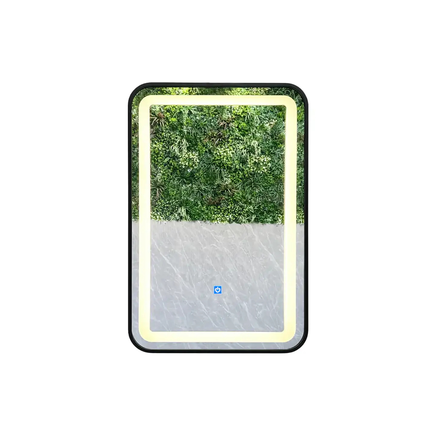 Espejo LED Rectangular L05 Black 40x60 cm 2