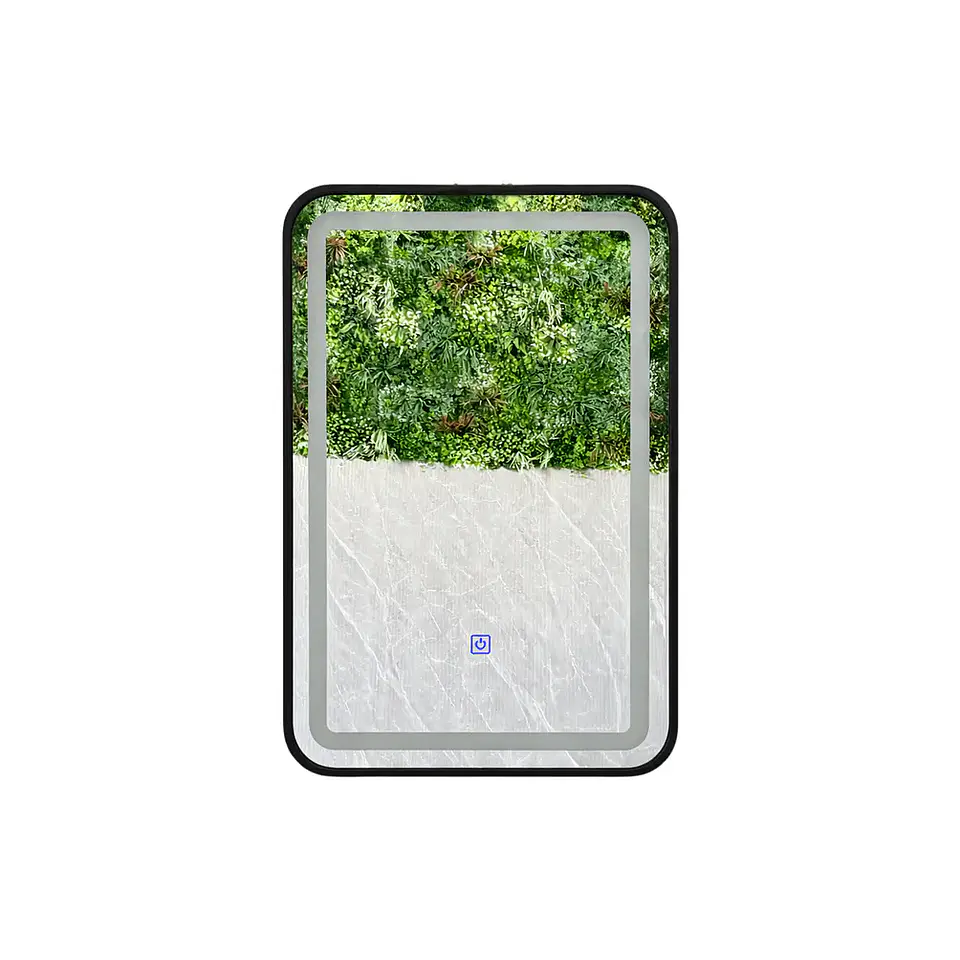 Espejo LED Rectangular L05 Black 40x60 cm 3