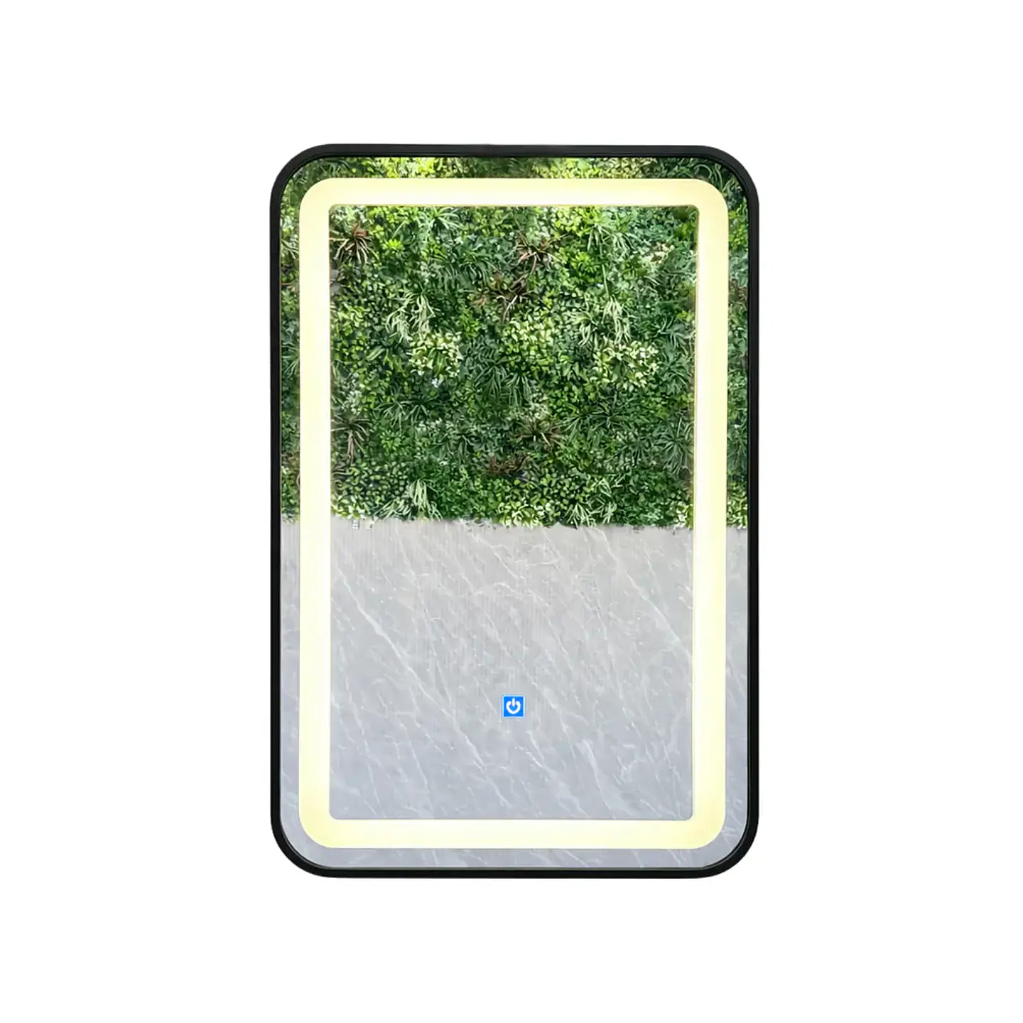 Espejo LED Rectangular L05 Black 50x70 cm 2