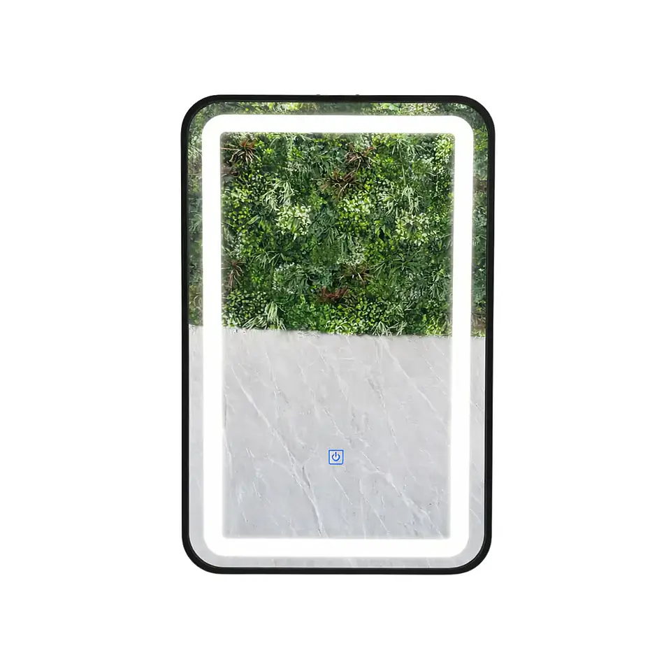 Espejo LED Rectangular L05 Black 50x70 cm 3