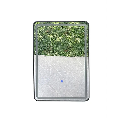 Espejo LED Rectangular L05 Black 60x80 cm