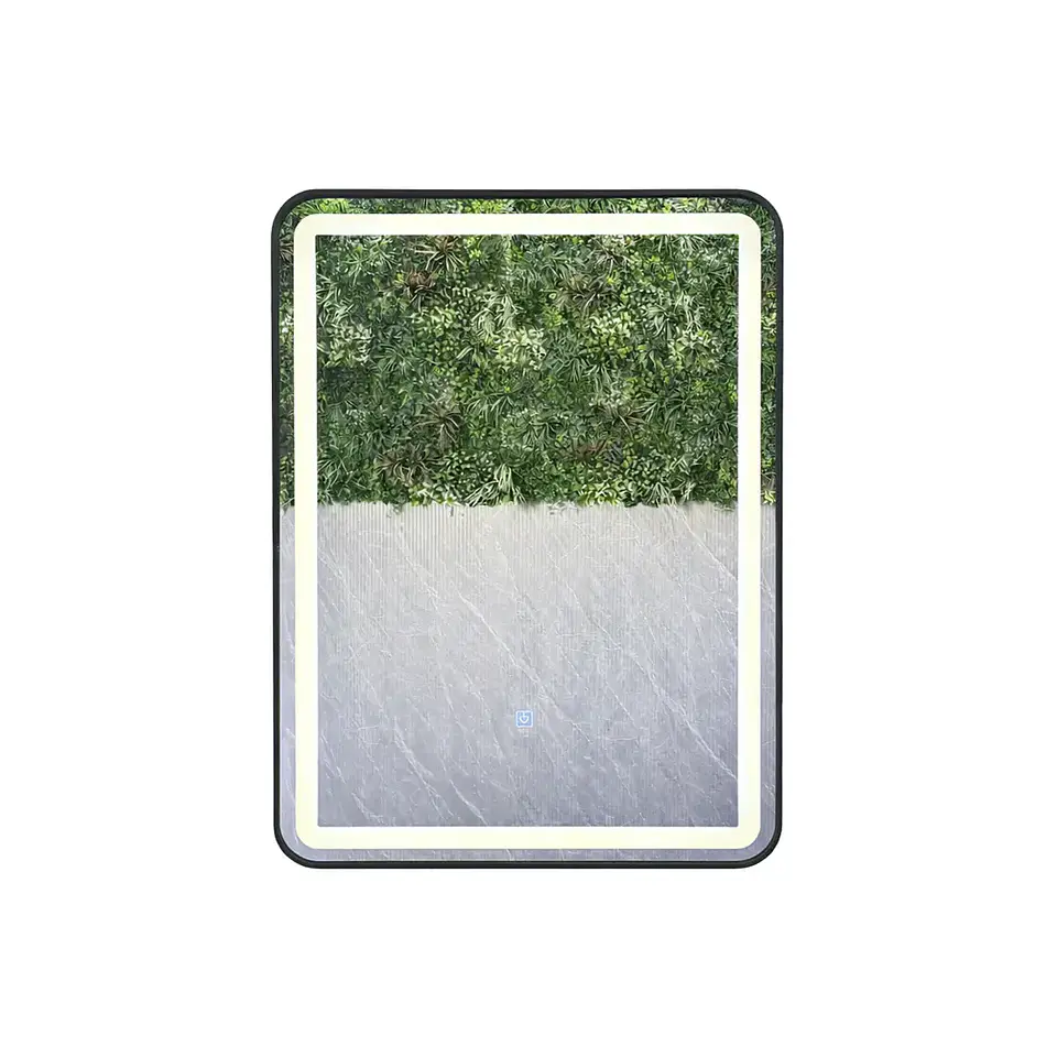Espejo LED Rectangular L05 Black 60x80 cm 3
