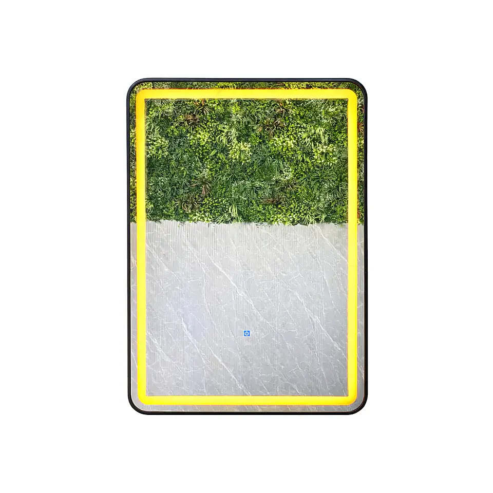 Espejo LED Rectangular L05 Black 60x80 cm 4