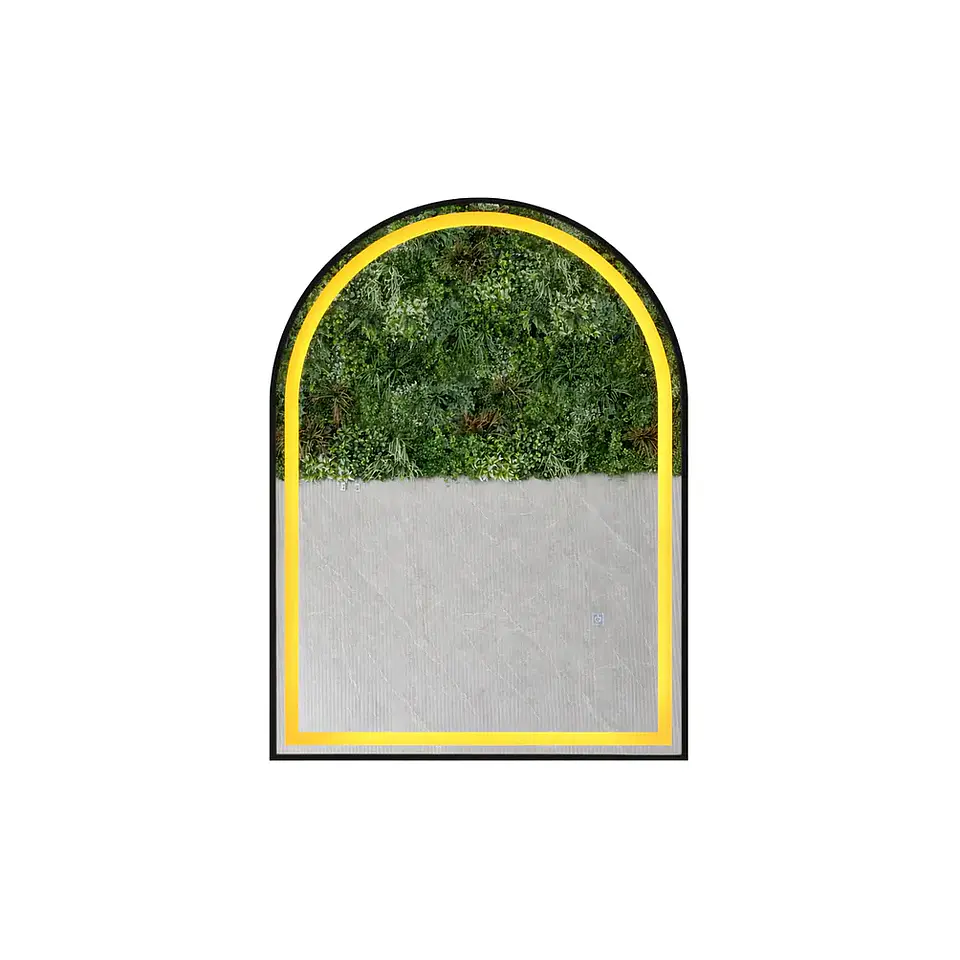 Espejo LED Arco L06 Black 50x70 cm 1