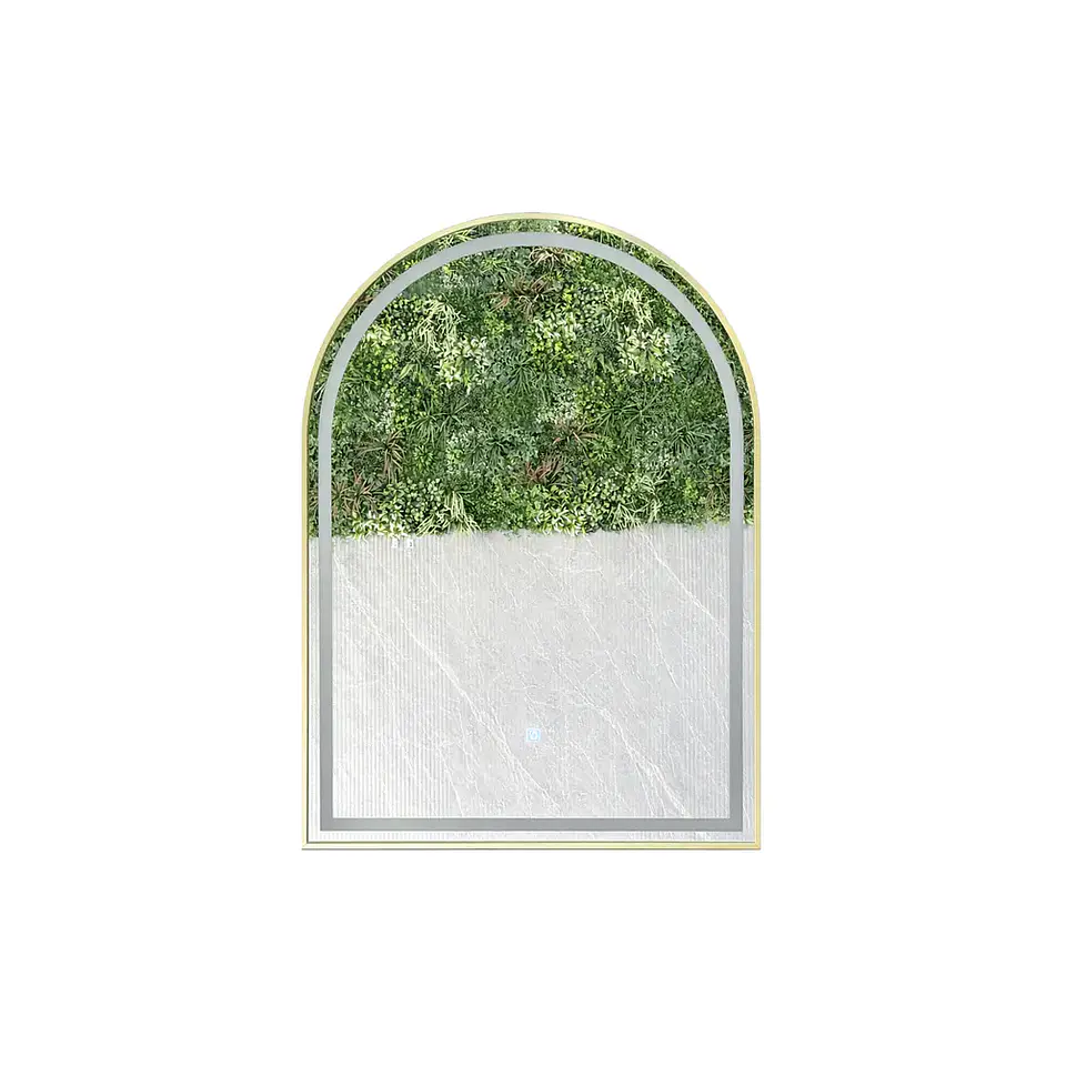 Espejo LED Arco L06 Golden 50x70 cm 1