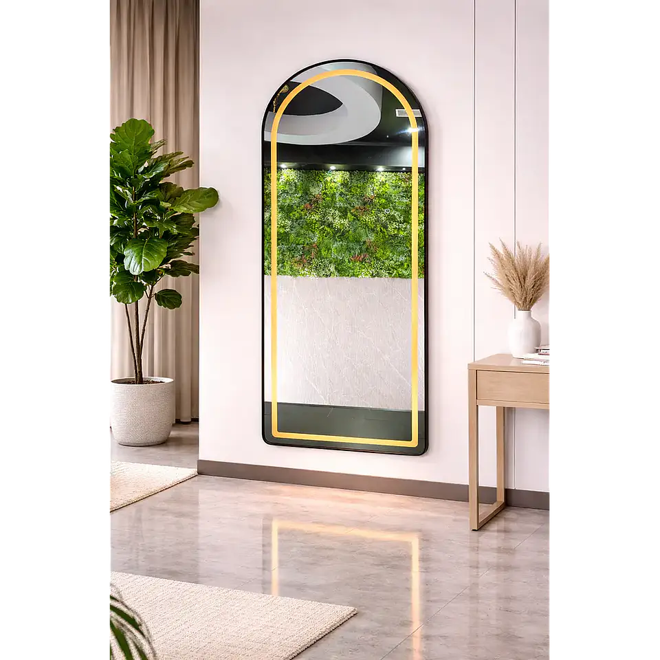 Espejo Cuerpo Entero Led L06 Black 70x150 cm 1