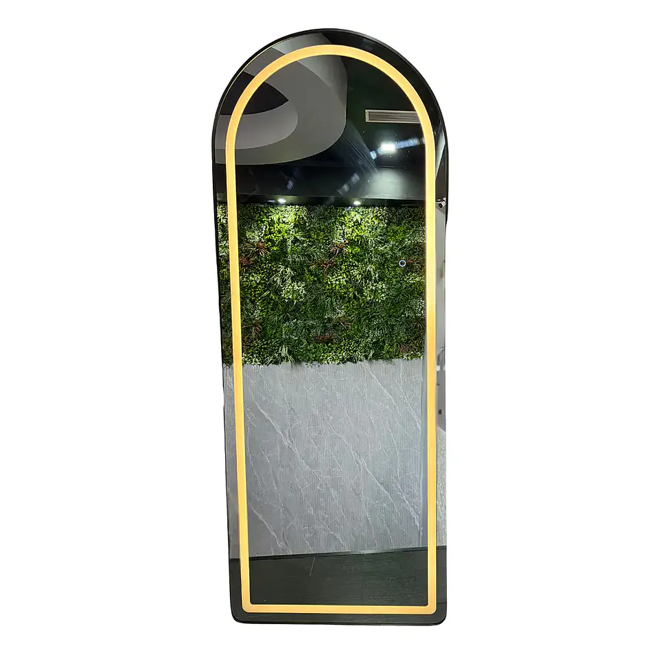Espejo Cuerpo Entero Led L06 Black 70x150 cm 2