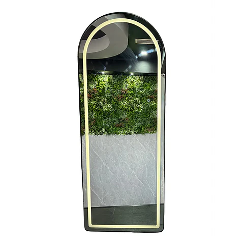 El espejo LED de cuerpo entero 70x180 cm Black