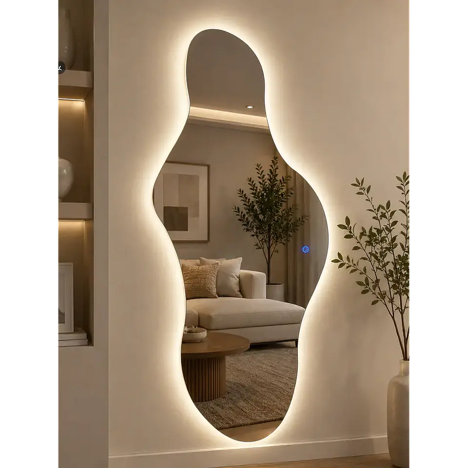 Espejo Led Irregular L13 Sin Marco 70x150cm 1