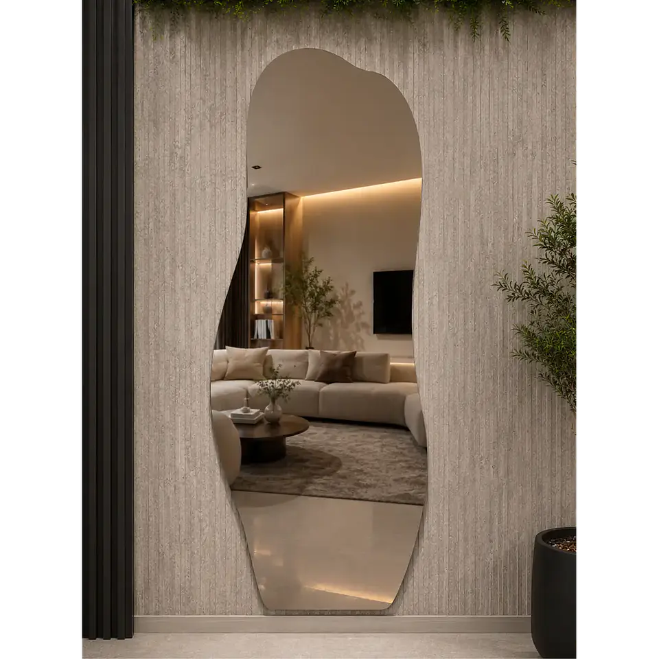 Espejo Led Irregular L10 Sin Marco 70x180 cm 1
