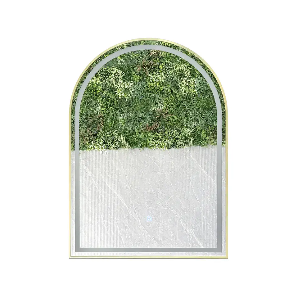 Espejo LED Arco L06 Golden 70x90 cm 1