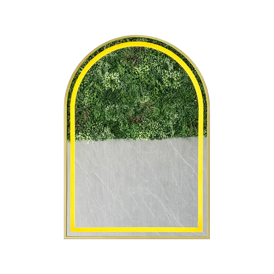 Espejo LED Arco L06 Golden 70x90 cm 3