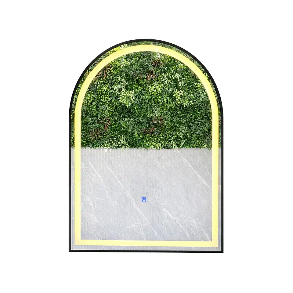 Espejo LED Arco L06 Black 70x90 cm 2
