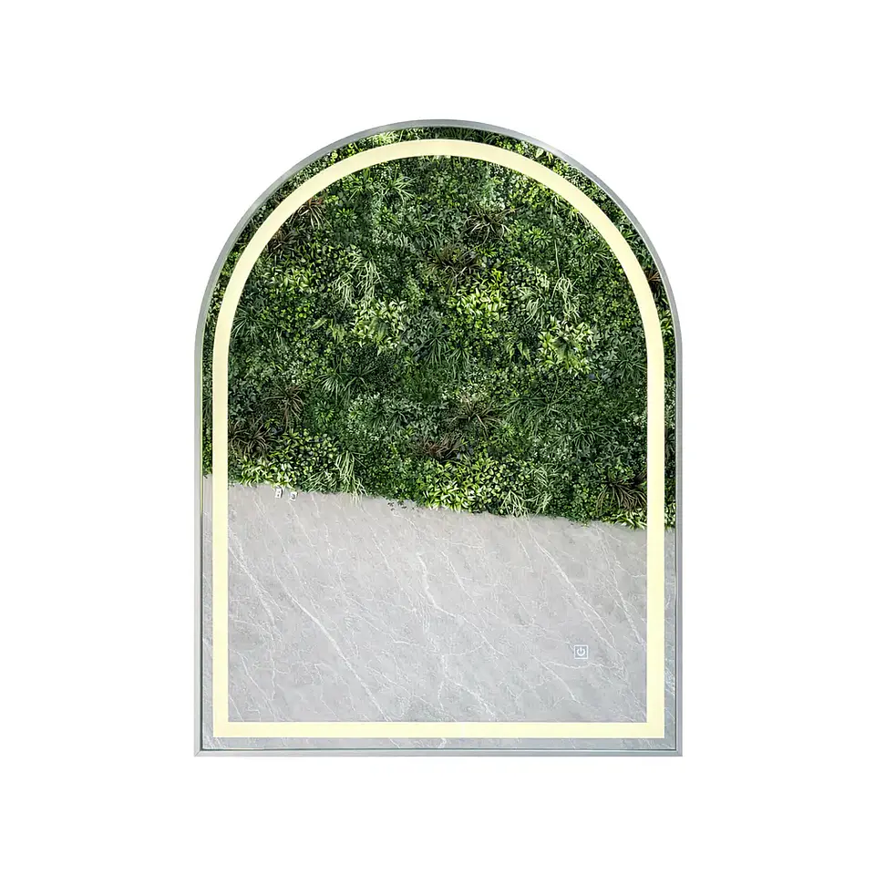 Espejo LED Arco L06 Silver 70x90 cm 3