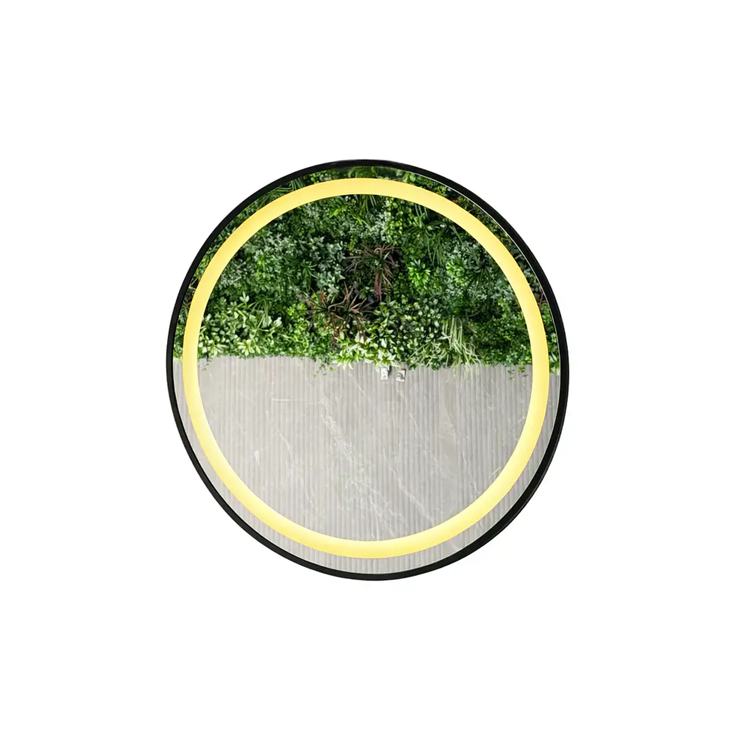 Espejo LED Redondo L04 Black 60 cm 2