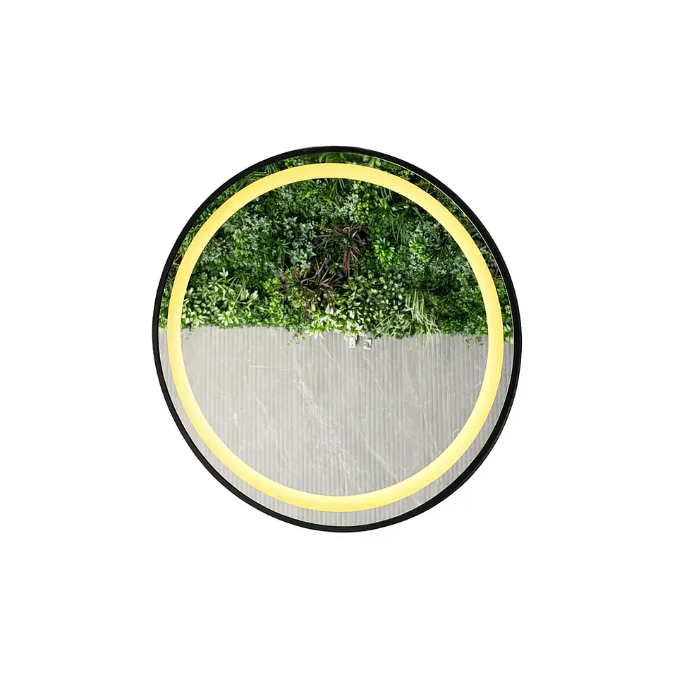 Espejo LED Redondo L04 Black 60 cm 2