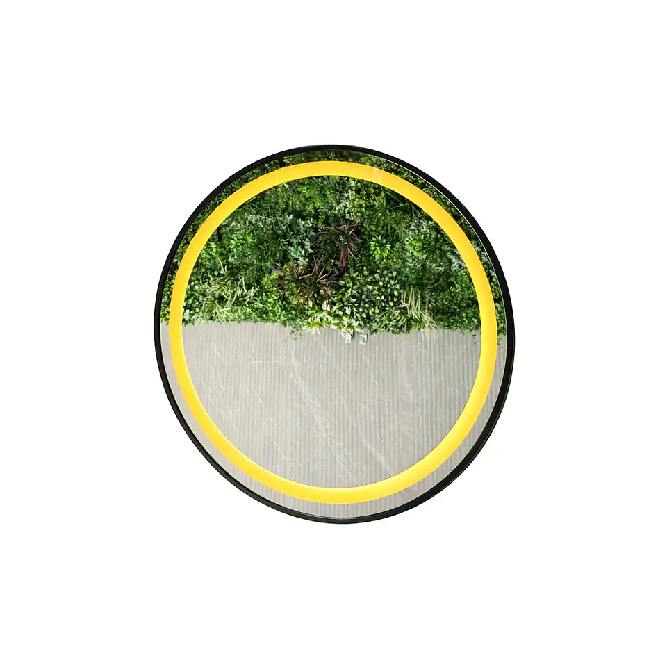 Espejo LED Redondo L04 Black 60 cm 4