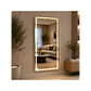 Espejo Cuerpo Entero De Pedestal Con Marco Silver 70x150 Cm - Miniatura 2