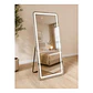 Espejo Cuerpo Entero De Pedestal Con Marco Silver 70x150 Cm - Miniatura 4